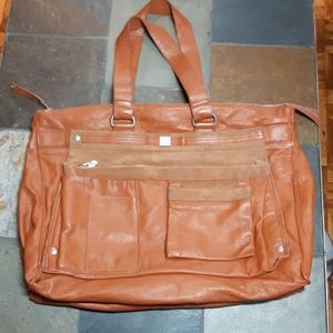 Large leather bag